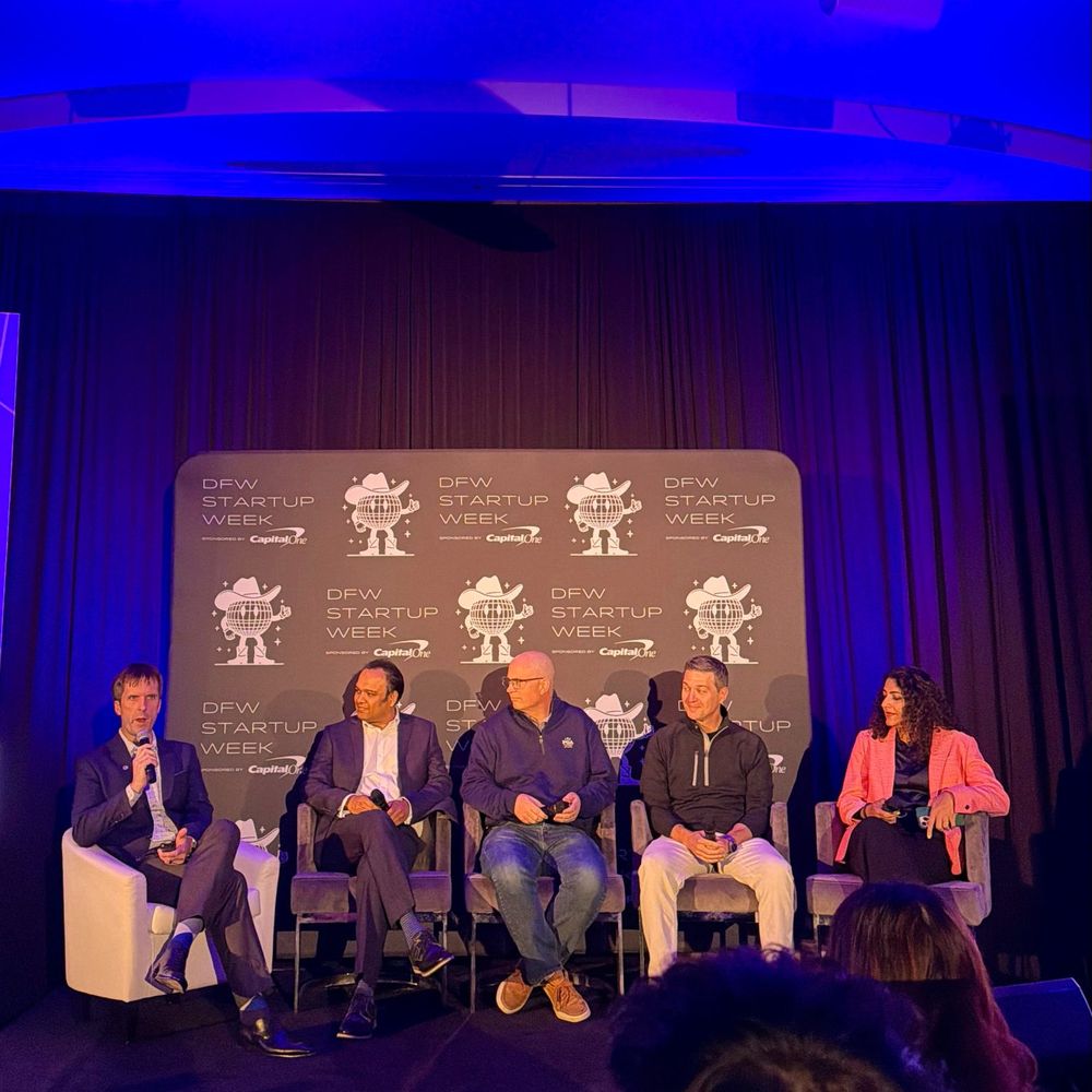 Farhan Hussain on the panel Beyond the Buzzwords: How Businesses Are Implementing AI at DFW Startup Week 2026